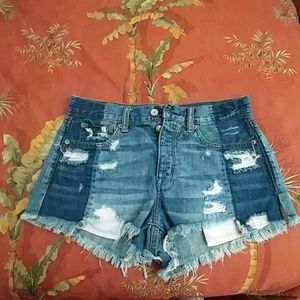 American Eagle high waist shorts